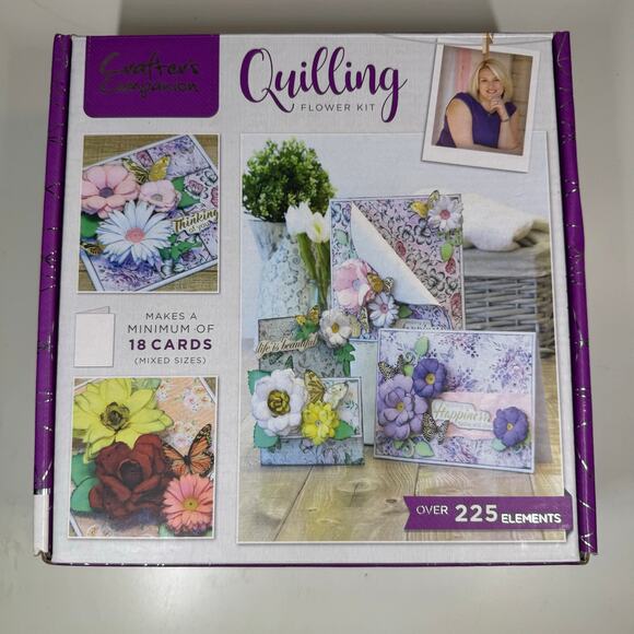 Crafter’s Companion Subscription Craft Box Paper Quilling NEW - Picture 1 of 5